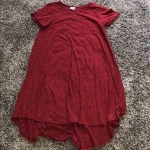 Lularoe heather red dress